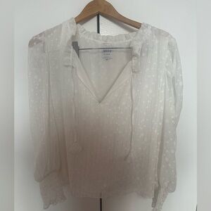 Misa - white blouse - size medium. Never worn.